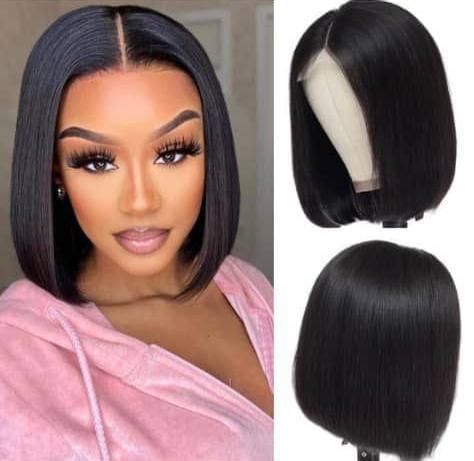 4 by 4 Bob Human Hair
